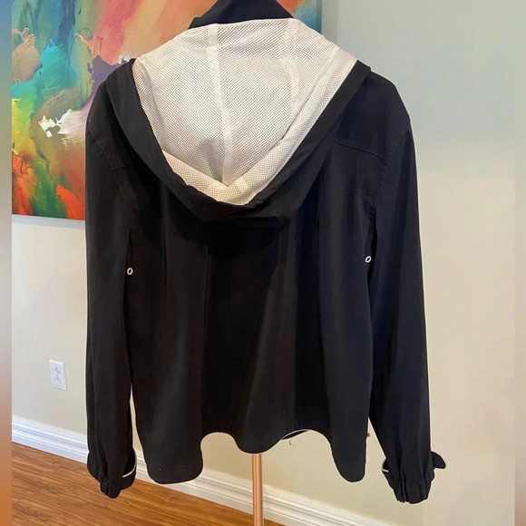 Navy rain coat - Picture 4 of 4